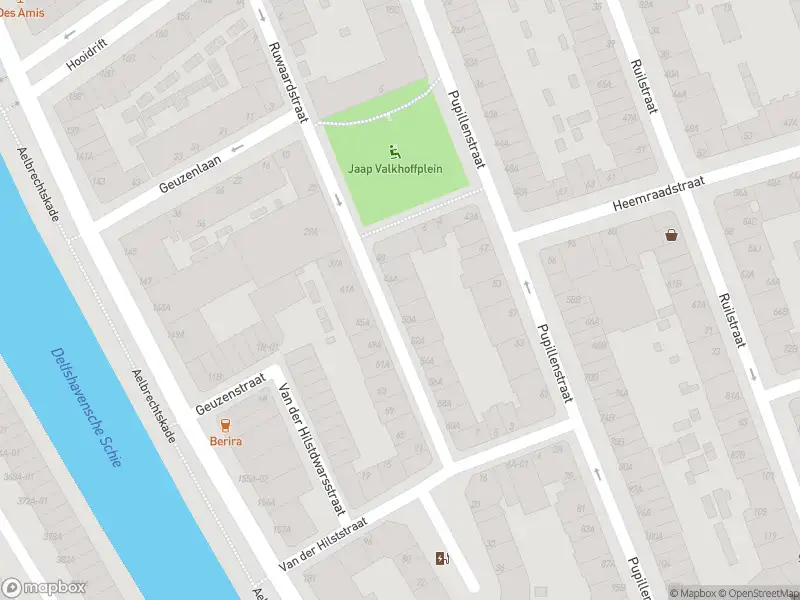 Ambulance met gepaste spoed naar de Ruwaardstraat in Rotterdam
