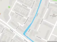 Ambulance met gepaste spoed naar de Willem de Zwijgerlaan in Alblasserdam