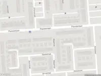 Ambulance met grote spoed naar de Planetenlaan in Spijkenisse