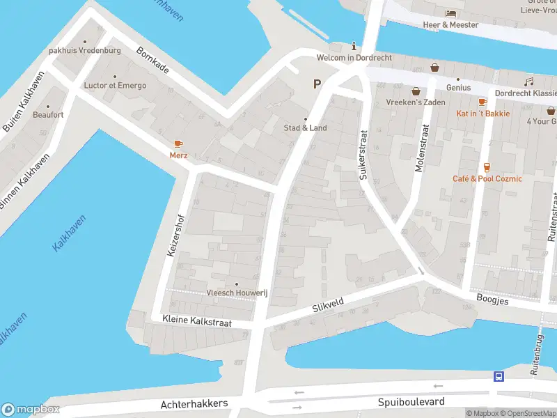 Politie naar de Prinsenstraat in Dordrecht vanwege personen te water