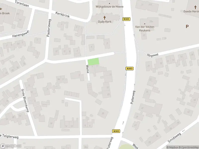 Politie naar de Putterweg in Ermelo vanwege aanrijding met letsel