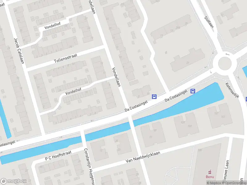 Besteld ambulance vervoer naar de Da Costasingel in Capelle aan den IJssel