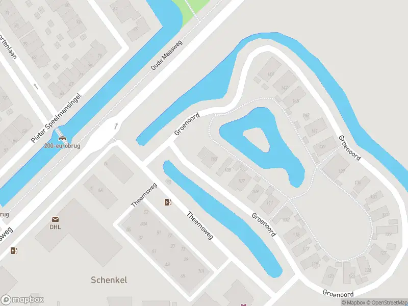 Brandweer met gepaste spoed naar de Groenoord in Spijkenisse