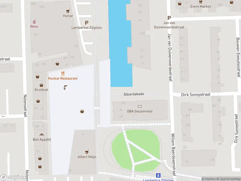 Ambulance met grote spoed naar de Nolensstraat in Amsterdam