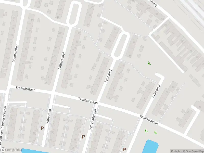 Brandweer met grote spoed naar de Thorbeckelaan in Almelo vanwege gebouwbrand