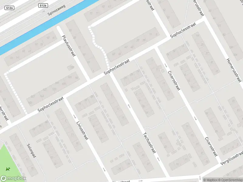 Ambulance met grote spoed naar de Tacitusstraat in Rotterdam