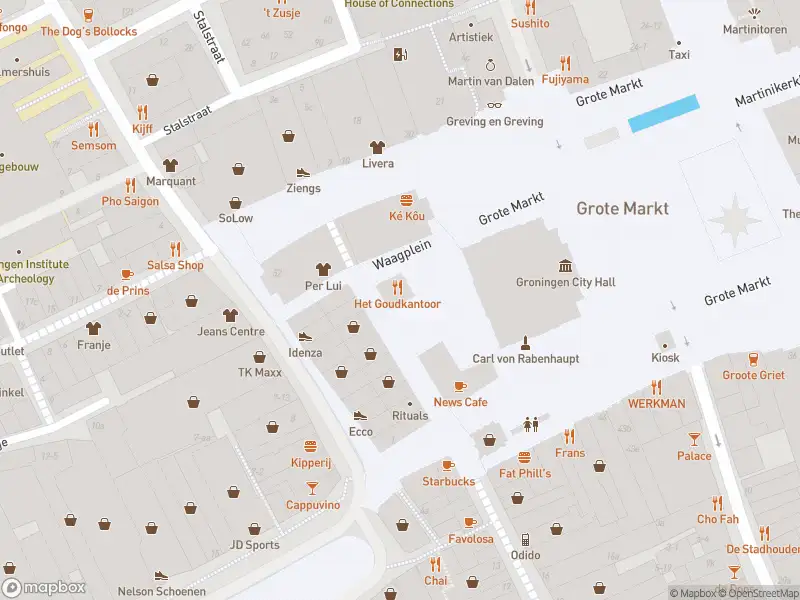 Brandweer met grote spoed naar de Waagplein in Groningen vanwege afgaan automatisch brandalarm