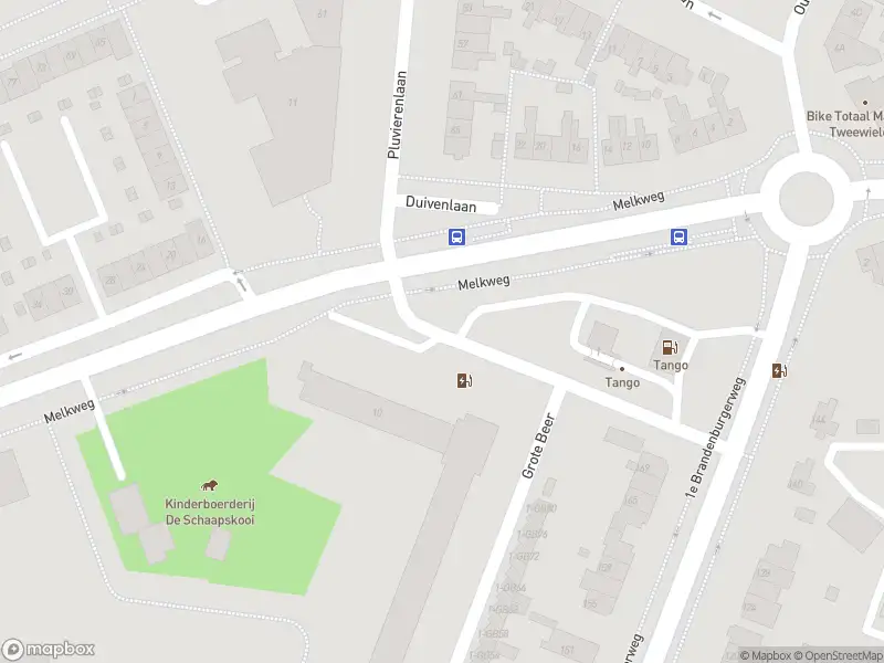 Politie naar de Melkweg in Bilthoven vanwege aanrijding met letsel