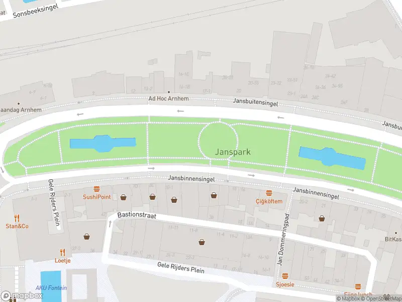 Overlastmelding Jansbuitensingel in 6811AB Arnhem