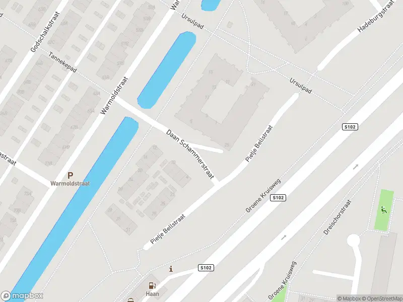 Ambulance met grote spoed naar de Daan Schammerstraat in Rotterdam