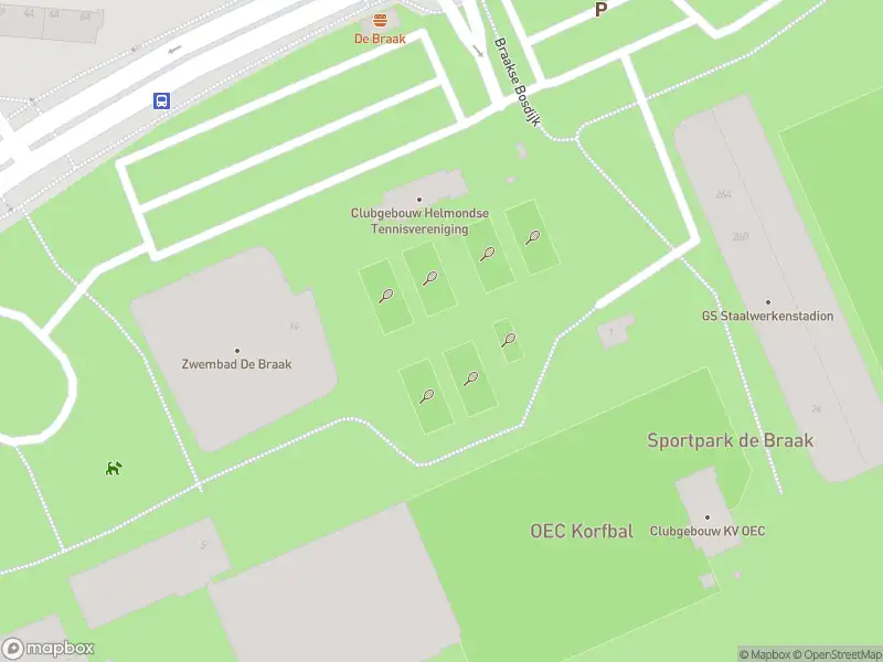Politie naar de Braakse Bosdijk in Helmond vanwege ongeval met letsel
