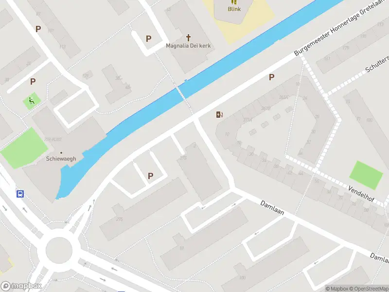 112 melding Besteld ambulance vervoer naar de Damlaan in Schiedam