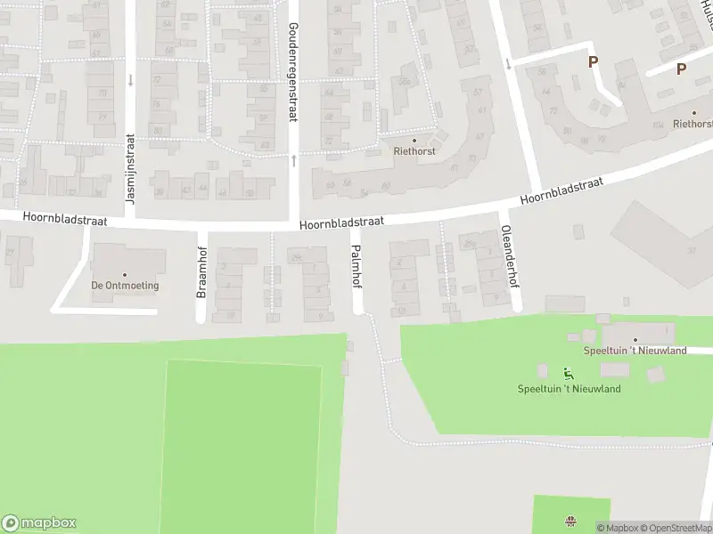Brandweer met gepaste spoed naar de Palmhof in Almelo