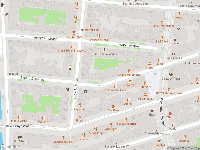 Ambulance met gepaste spoed naar de Diamantstraat in Amsterdam