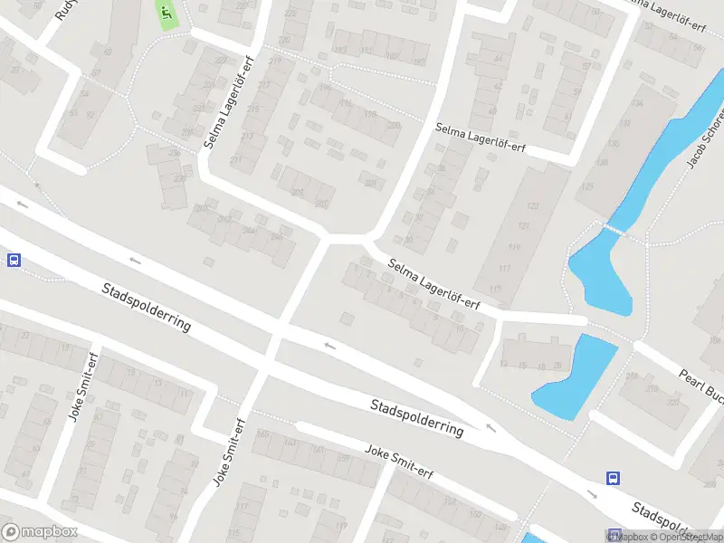 Ambulance met gepaste spoed naar de Selma Lagerlöf-erf in Dordrecht