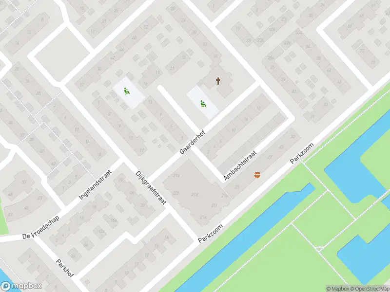 Ambulance met grote spoed naar de Gaarderhof in Krimpen aan den IJssel