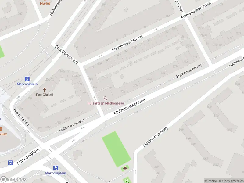 Ambulance met grote spoed naar de Mathenesserweg in Rotterdam