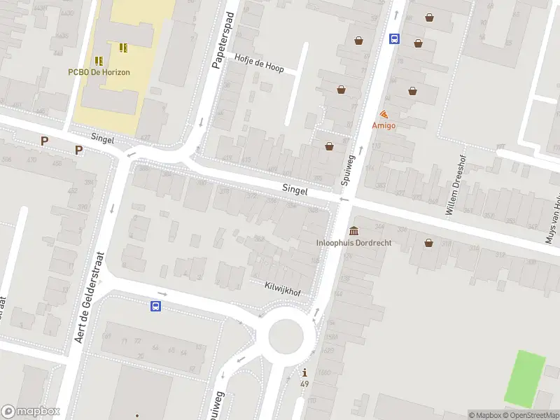 Overlastmelding Singel in Dordrecht