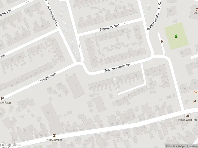 Brandweer met grote spoed naar de Zonnebloemstraat in Hippolytushoef