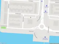 Ambulance met grote spoed naar de Müllerhaven in Barendrecht