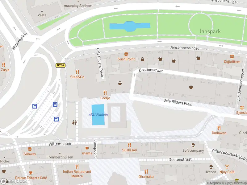Overlastmelding Gele Rijders Plein in Arnhem