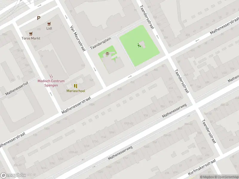 Ambulance met gepaste spoed naar de Mathenesserstraat in Rotterdam