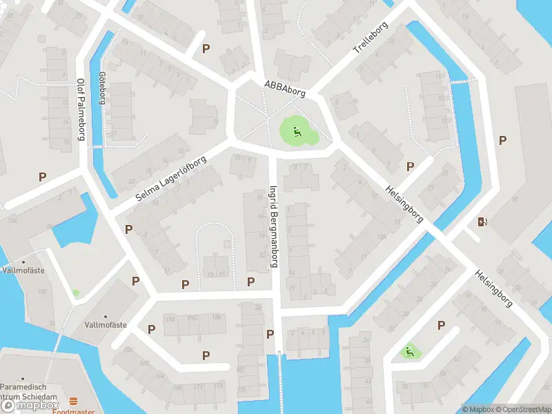 Brandweer met grote spoed naar de Ingrid Bergmanborg in Schiedam vanwege gebouwbrand
