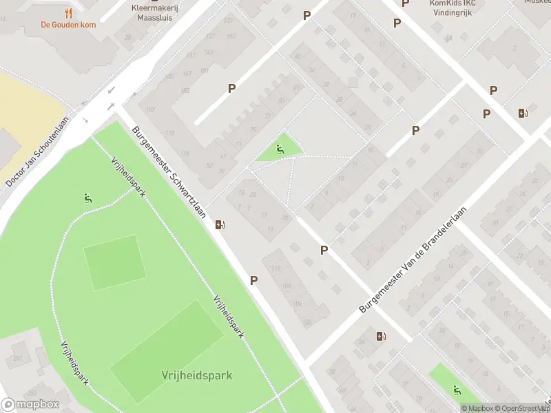 Ambulance met gepaste spoed naar de Burgemeestersplantsoen in Maassluis