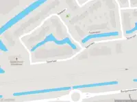 Ambulance met grote spoed naar de Spoorlaan in Capelle aan den IJssel