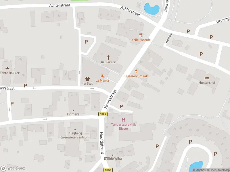 Politie met grote spoed naar de Kruisstraat in Diever vanwege ongeval met letsel