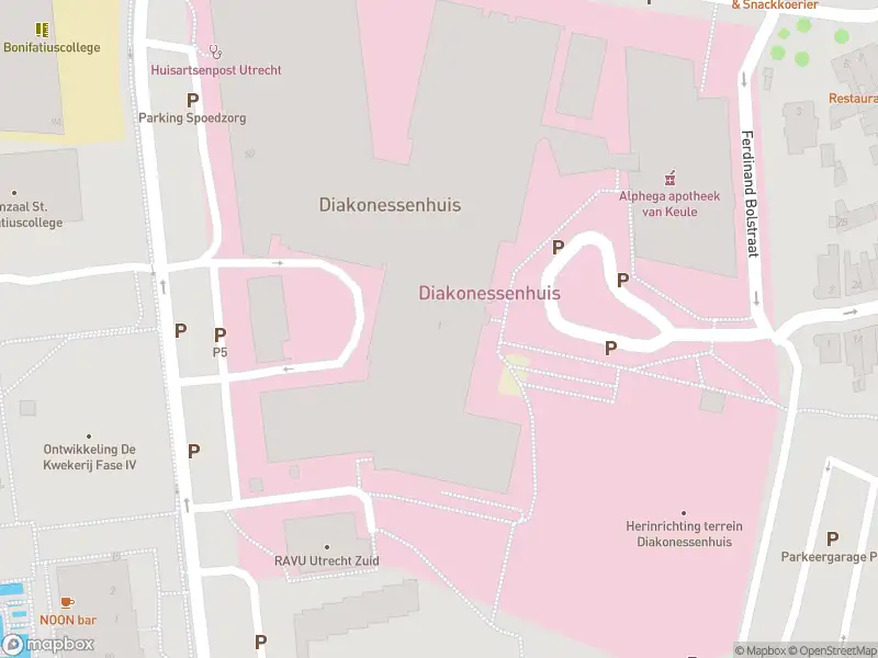 Besteld ambulance vervoer naar de Bosboomstraat in Utrecht