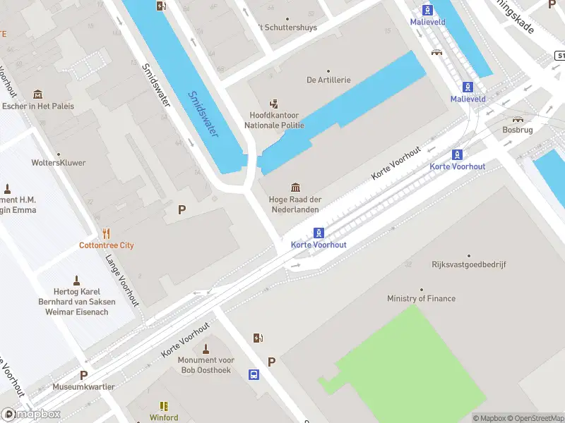 Brandweer met grote spoed naar de Smidsplein in 's-Gravenhage vanwege afgaan automatisch brandalarm