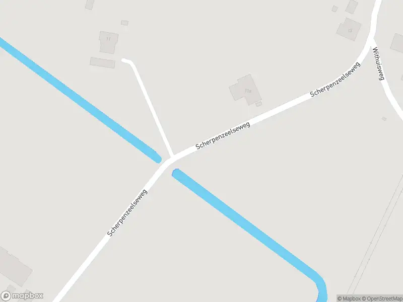 Politie naar de Scherpenzeelseweg in Wijhe vanwege voertuigen te water