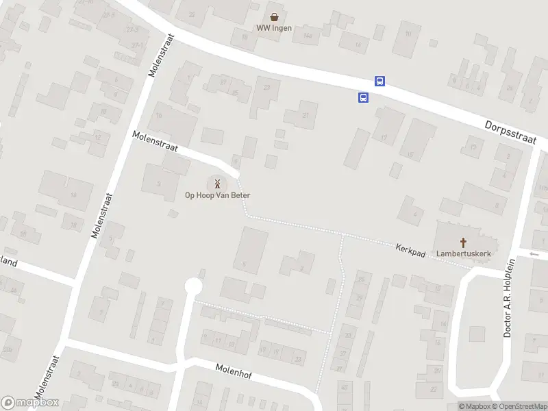 Brandweer met grote spoed naar de Tabaksland in Ingen vanwege gebouwbrand