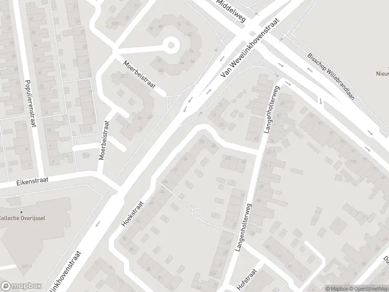 Politie naar de Burgemeester Drijbersingel in Zwolle vanwege aanrijding met letsel