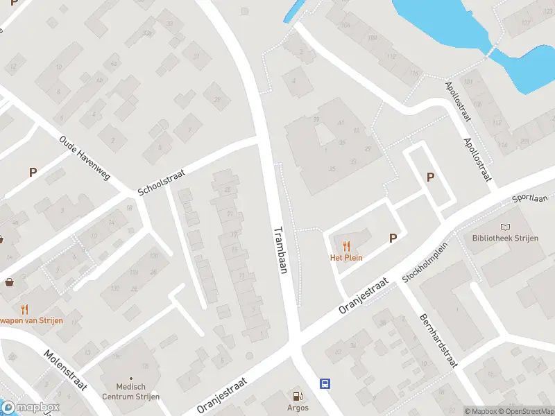 Politie naar de Trambaan in Strijen