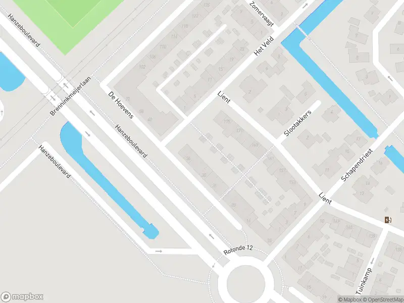 Politie naar de De Hoevens in Hooglanderveen vanwege aanrijding met letsel