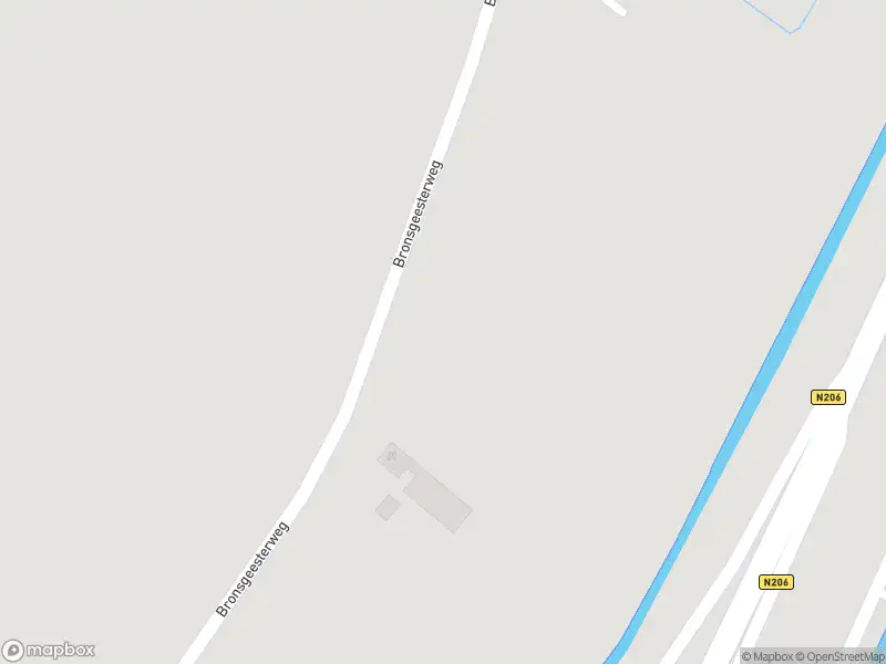 Brandweer met gepaste spoed naar de Bronsgeesterweg in Noordwijk vanwege stormschade