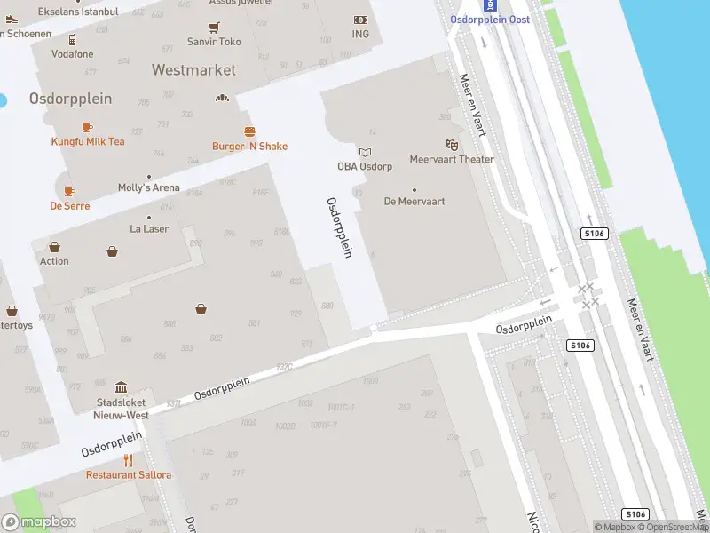 Politie met gepaste spoed naar de Meer en Vaart in Amsterdam vanwege ongeval met letsel