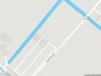 Ambulance met grote spoed naar de Oude Herenweg in Voorhout