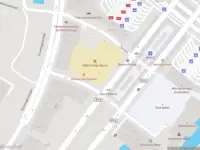 Ambulance met grote spoed naar de Gare du Nord in Amsterdam