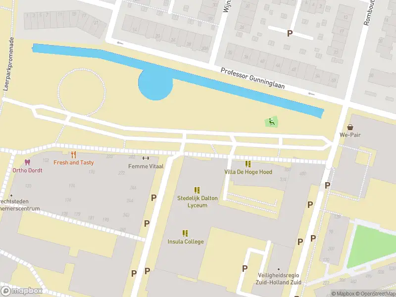 Brandweer met grote spoed naar de Prof. Kohnstammlaan in Dordrecht