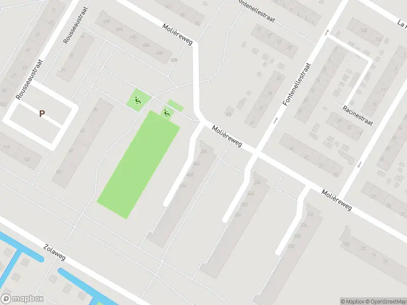 Ambulance met grote spoed naar de Molièreweg in Rotterdam