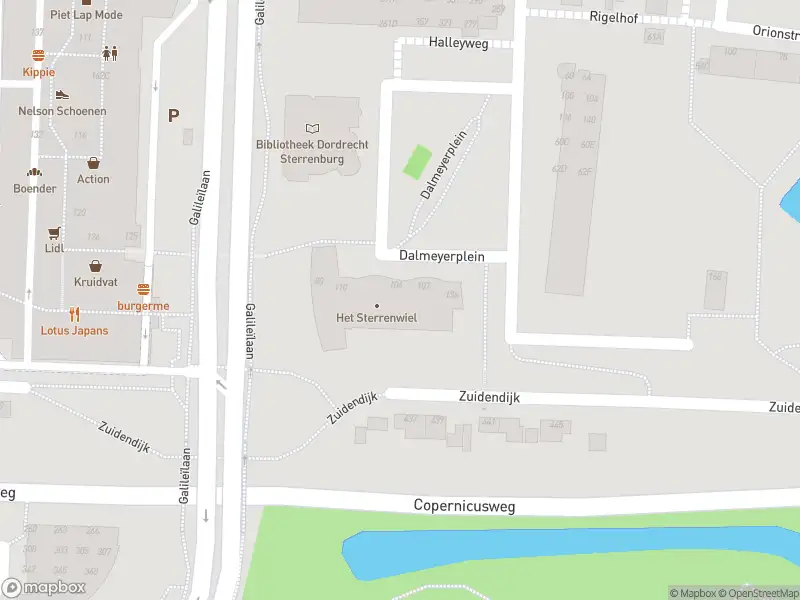 Ambulance met grote spoed naar de Dalmeyerplein in Dordrecht