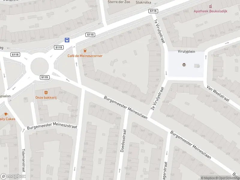 Besteld ambulance vervoer naar de Burgemeester Meineszlaan in Rotterdam