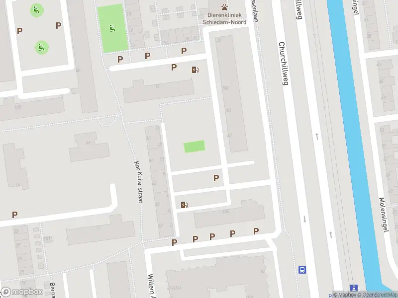 Besteld ambulance vervoer naar de Willem Andriessenlaan in Schiedam