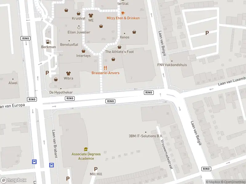 Politie met gepaste spoed naar de Laan van Limburg in Roosendaal