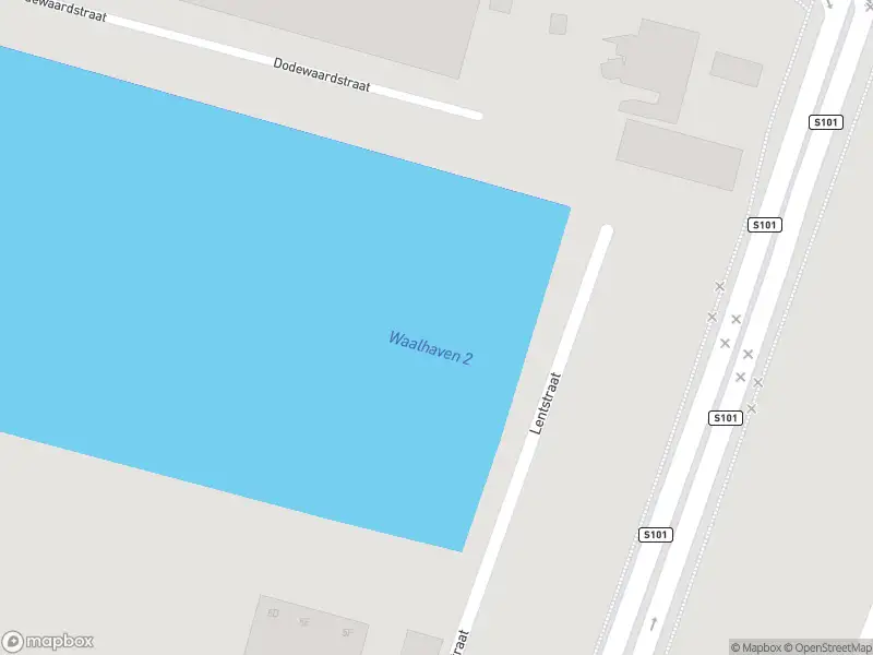 Politie naar de Waalhaven O.z. in Rotterdam
