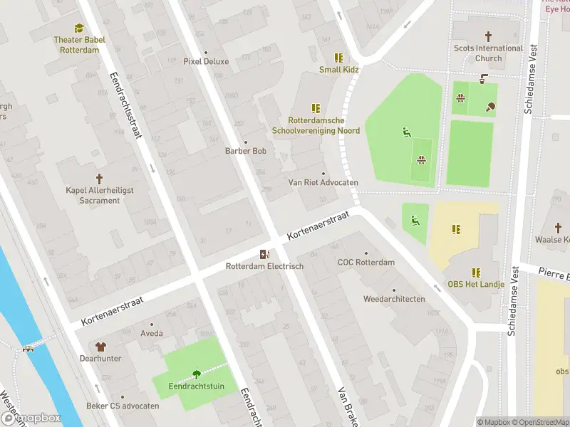 112 melding Ambulance met gepaste spoed naar de Kortenaerstraat in Rotterdam