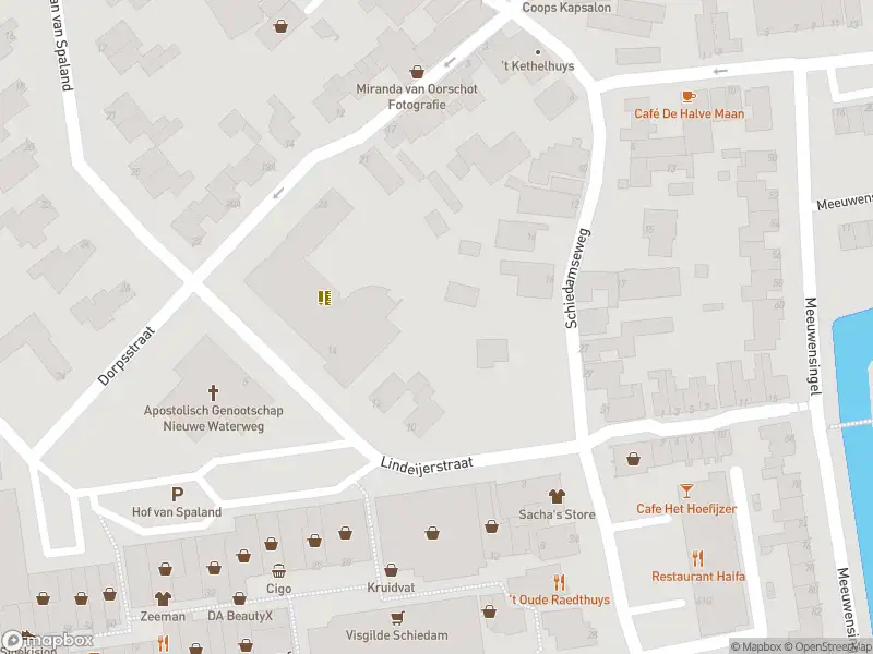 Brandweer met gepaste spoed naar de Hof van Spaland in Schiedam vanwege een liftopsluiting